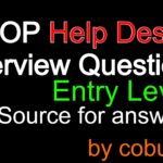 How to Answer Entry Level Help Desk Interview Questions and Ace the Interview, free study guide