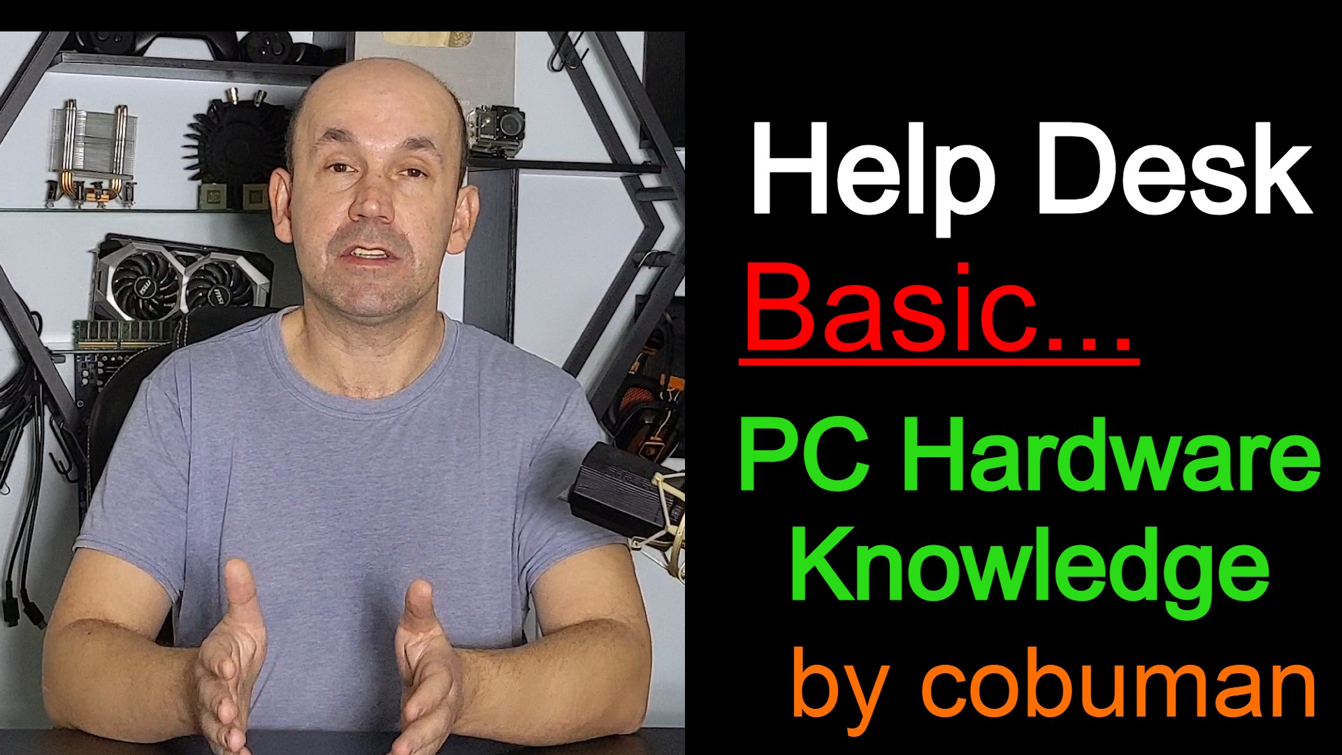 Help Desk Basic Hardware Knowledge Requirements - Training Video - Free Course Cordless Screwdriver: https://amzn.to/44cxmCN